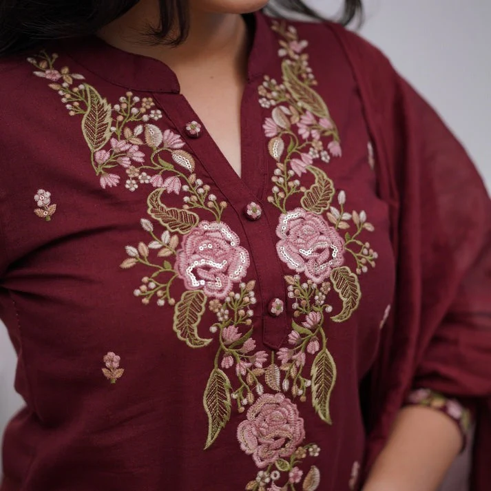 Jaipur Premium Pure Cotton Suit Set - Image 2